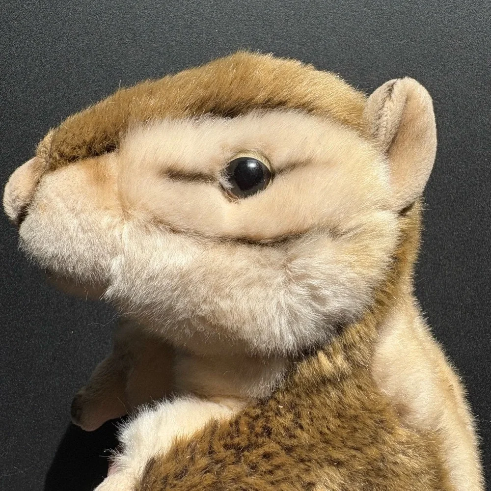 National Geographic Plush Chipmunk Toy - Brown and Cream